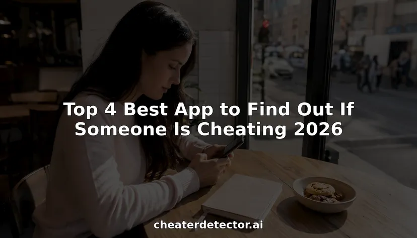 Top 4 Best App to Find Out If Someone Is Cheating 2026